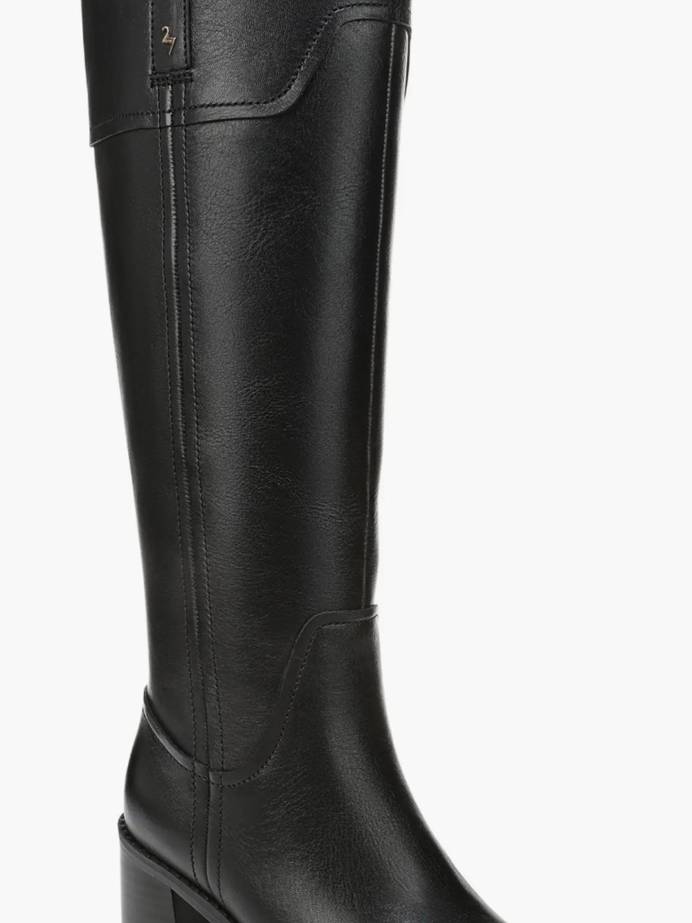Naturalizer Black Tall Leather Over-The-Knee Boots